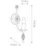 Elstead Lighting Belfry kinkiet 1x60 W czarny BY1-BLACK zdj.2