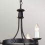 Elstead Lighting Belfry lampa wisząca 3x60 W czarna BY3-BLACK zdj.3