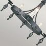 Elstead Lighting Belfry lampa wisząca 5x60 W czarna BY5-BLACK zdj.5