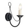 Elstead Lighting Carisbrooke kinkiet 1x60 W czarny CB1-BLACK zdj.1