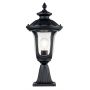 Elstead Lighting Chicago lampa stojąca zewnętrzna 1x60 W teksturowana czerń CC3-S-BK zdj.1