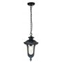 Elstead Lighting Chicago lampa wisząca 1x60 W teksturowana czerń CC8-S-BK zdj.1