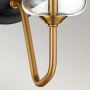 Elstead Lighting Armand kinkiet 1x40 W czarny-mosiądz DL-ARMAND1-AB zdj.5