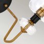 Elstead Lighting Armand kinkiet 2x40 W czarny-postarzany mosiądz DL-ARMAND2-AB zdj.1