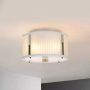 Elstead Lighting Corona lampa wisząca 2x60 W polerowany nikiel/satynowa biel DL-CORONA-2P-WPN zdj.4