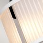 Elstead Lighting Corona lampa wisząca 2x60 W polerowany nikiel/satynowa biel DL-CORONA-2P-WPN zdj.5