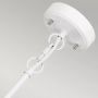 Elstead Lighting Corona lampa wisząca 2x60 W polerowany nikiel/satynowa biel DL-CORONA-2P-WPN zdj.10