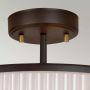 Elstead Lighting Corona lampa wisząca 3x60 W ciemno brązowy/postarzany mosiądz DL-CORONA-3P-BAB zdj.5