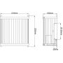Elstead Lighting Corona kinkiet 1x60 W polerowany nikiel/satynowa biel DL-CORONA1-WPN zdj.2