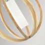Elstead Lighting Allier lampa wisząca 1x60 W drewno FE-ALLIER-P-S-LW zdj.5
