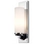 Elstead Lighting Amalia kinkiet 1x3 W polerowany chrom FE-AMALIA1-LBATH zdj.1