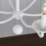 Elstead Lighting Annie lampa wisząca 6x40 W teksturowana biel FE-ANNIE6-PSW zdj.5