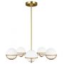 Elstead Lighting Apollo lampa wisząca 5x3 W oksydowany mosiądz FE-APOLLO5-BB zdj.1