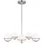 Elstead Lighting Apollo lampa wisząca 5x3 W polerowany nikiel FE-APOLLO5-PN zdj.1