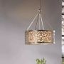Elstead Lighting Arabesque lampa wisząca 4x60 W srebrna patyna FE-ARABESQUE4 zdj.3