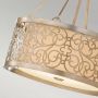 Elstead Lighting Arabesque lampa wisząca 4x60 W srebrna patyna FE-ARABESQUE4 zdj.9