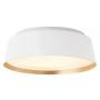 Elstead Lighting Asher plafon 3x40 W biały-złoty FE-ASHER-3F-WHT zdj.1