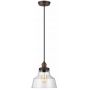 Elstead Lighting Baskin lampa wisząca 1x60 W mosiądz FE-BASKIN-P-A-BR zdj.1