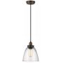 Elstead Lighting Baskin lampa wisząca 1x60 W mosiądz FE-BASKIN-P-B-BR zdj.1