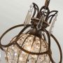 Elstead Lighting Bellini lampa wisząca 1x60 W brązowa FE-BELLINI-P zdj.4