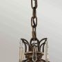 Elstead Lighting Bellini lampa wisząca 1x60 W brązowa FE-BELLINI-P zdj.5
