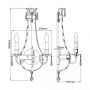 Elstead Lighting Bellini kinkiet 1x60 W brązowy FE-BELLINI-W3 zdj.2