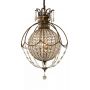 Elstead Lighting Bellini lampa wisząca 3x60 W brązowa FE-BELLINI3 zdj.1