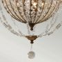 Elstead Lighting Bellini lampa wisząca 3x60 W brązowa FE-BELLINI3 zdj.5