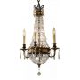 Elstead Lighting Bellini lampa wisząca 4x60 W brązowa FE-BELLINI4 zdj.1