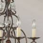 Elstead Lighting Chateau lampa podsufitowa 4x60 W brązowa FE-CHATEAU4 zdj.4