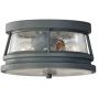 Elstead Lighting Chelsea Harbor plafon zewnętrzny 2x60 W szara FE-CHELSEAHBR-F zdj.1