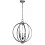 Elstead Lighting Corinne lampa wisząca 3x60 W nikiel FE-CORINNE-3P-M zdj.1