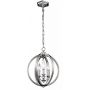 Elstead Lighting Corinne lampa wisząca 3x60 W nikiel FE-CORINNE-3P-S zdj.1