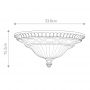 Elstead Lighting Drawing Room plafon 2x60 W brązowy-beżowy FE-DRAWING-ROOM-FA zdj.2