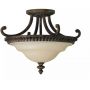 Elstead Lighting Drawing Room lampa podsufitowa 2x60 W orzech FE-DRAWING-ROOM-SFA zdj.1