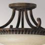 Elstead Lighting Drawing Room lampa wisząca 2x100 W brązowa/beżowa FE-DRAWING-ROOM-SFC zdj.3