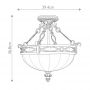 Elstead Lighting Drawing Room kinkiet 1x60 W brązowy/kremowy FE-DRAWING-ROOM-WU2 zdj.2