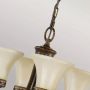 Elstead Lighting Drawing Room lampa wisząca 4x100 W brązowa-beżowa FE-DRAWING-ROOM4 zdj.3