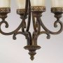 Elstead Lighting Drawing Room lampa wisząca 4x100 W brązowa-beżowa FE-DRAWING-ROOM4 zdj.5