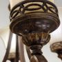 Elstead Lighting Drawing Room lampa wisząca 4x100 W brązowa-beżowa FE-DRAWING-ROOM4 zdj.6