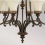 Elstead Lighting Drawing Room lampa wisząca 6x60 W orzech FE-DRAWING-ROOM6 zdj.5