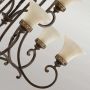 Elstead Lighting Drawing Room lampa wisząca 9x60 W orzech FE-DRAWING-ROOM9 zdj.5