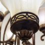Elstead Lighting Drawing Room lampa wisząca 9x60 W orzech FE-DRAWING-ROOM9 zdj.6