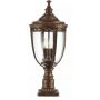 Elstead Lighting English Bridle lampa stojąca zewnętrzna 3x60 W brązowa FE-EB3-L-BRB zdj.1