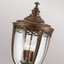 Elstead Lighting English Bridle lampa stojąca zewnętrzna 3x60 W brązowa FE-EB5-L-BRB zdj.3