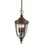 Elstead Lighting English Bridle lampa wisząca zewnętrzna 3x60 W brązowa FE-EB8-M-BRB zdj.1