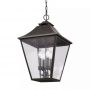Elstead Lighting Galena lampa wisząca zewnętrzna 4x40 W brązowa FE-GALENA8-XL-SBL zdj.3