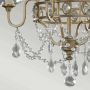 Elstead Lighting Gianna lampa wisząca 4x60 W srebrna FE-GIANNA4 zdj.3