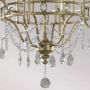 Elstead Lighting Gianna lampa wisząca 6x60 W srebrna FE-GIANNA6 zdj.5