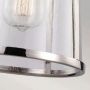 Elstead Lighting Harrow lampa wisząca 1x60 W przezroczysta-srebrna FE-HARROW-P-S zdj.5